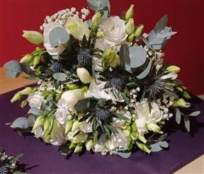 Elegant bridal bouquet by Angelica Flowers